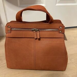 NWT Sezane Petite Sam in Blush Suede